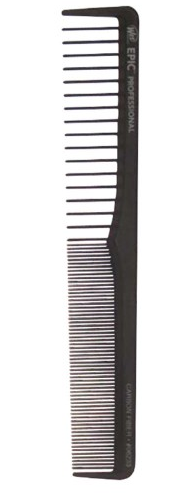 CARBONITE WIDE TOOTH DRESSER COMB grand modèle